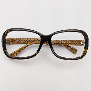 🕶️Frame only! Coach CIARA HC8016-5033/13 Butterfly Sunglasses 57/15-130 /JLI601​